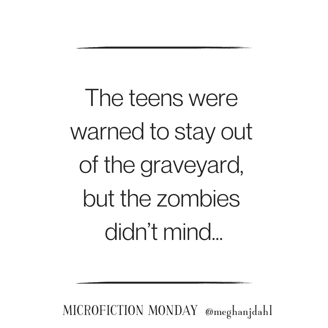 The teens were warned to stay out of the graveyard, but the zombies didn't mind.